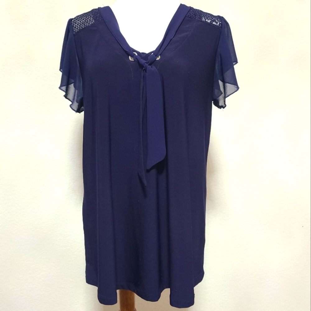Navy Blouse